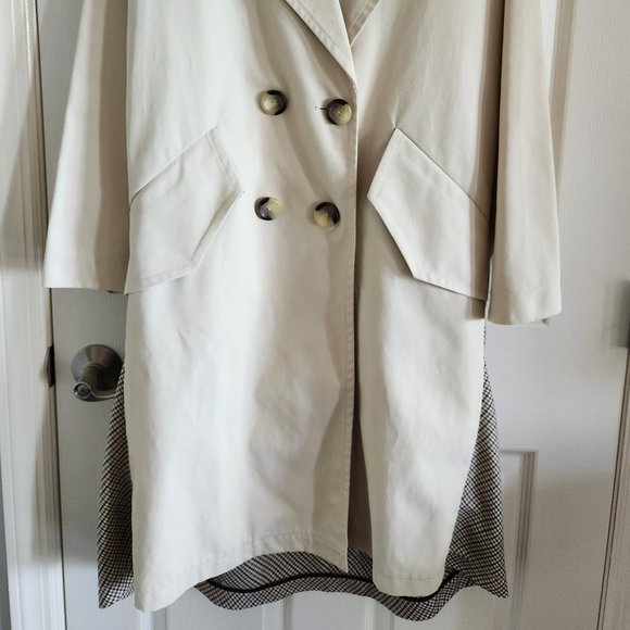 [New with Tag] Women Zara Oversized Trench Coat, Small - Picture 2 of 8
